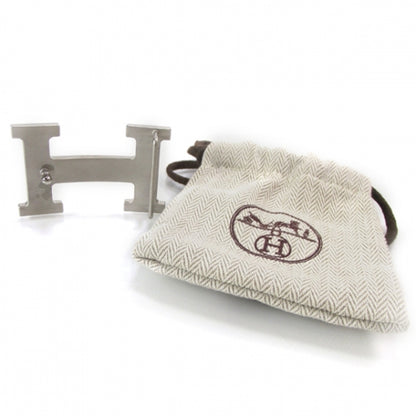 Hermes Palladium H Belt Buckle Silver 2 of 4