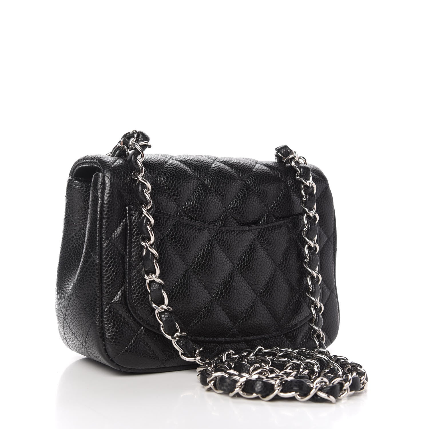 Chanel Caviar Quilted Mini Square Flap Black 3 of 11