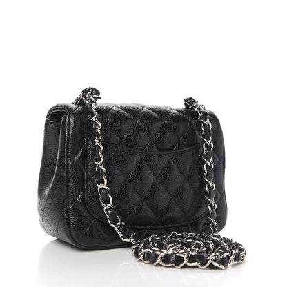 Chanel Caviar Quilted Mini Square Flap Black 3 of 11