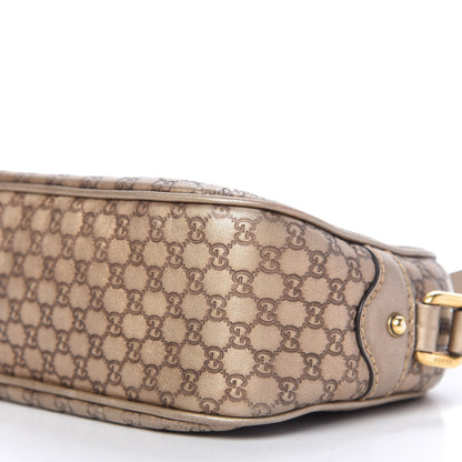 Gucci Metallic Microguccissima Sunshine Disco Crossbody Bag Champagne 7 of 9
