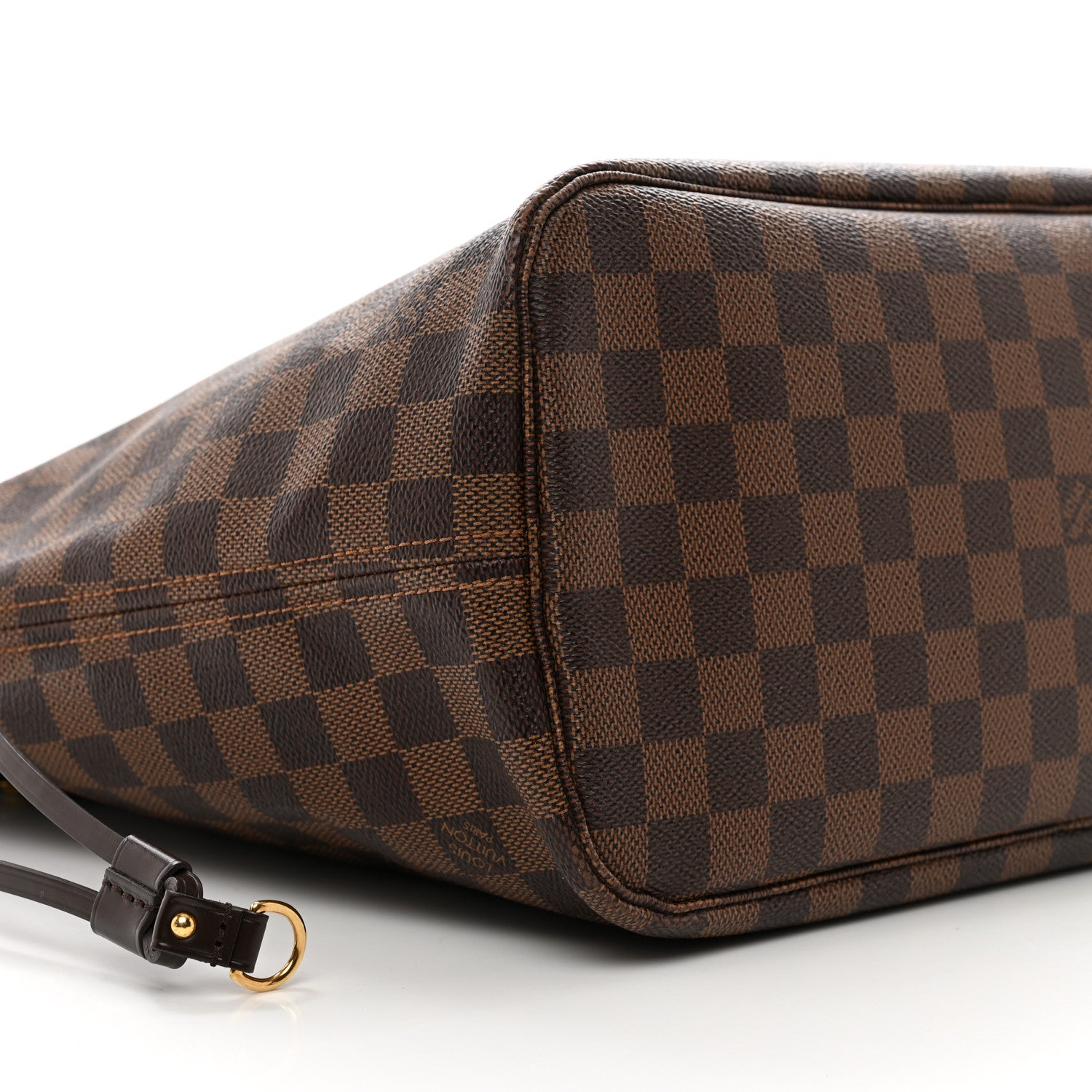 Louis Vuitton Damier Ebene Neo Neverfull MM Rose Ballerine 8 of 10
