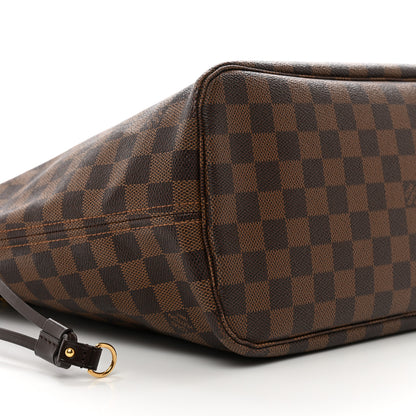 Louis Vuitton Damier Ebene Neo Neverfull MM Rose Ballerine 8 of 10