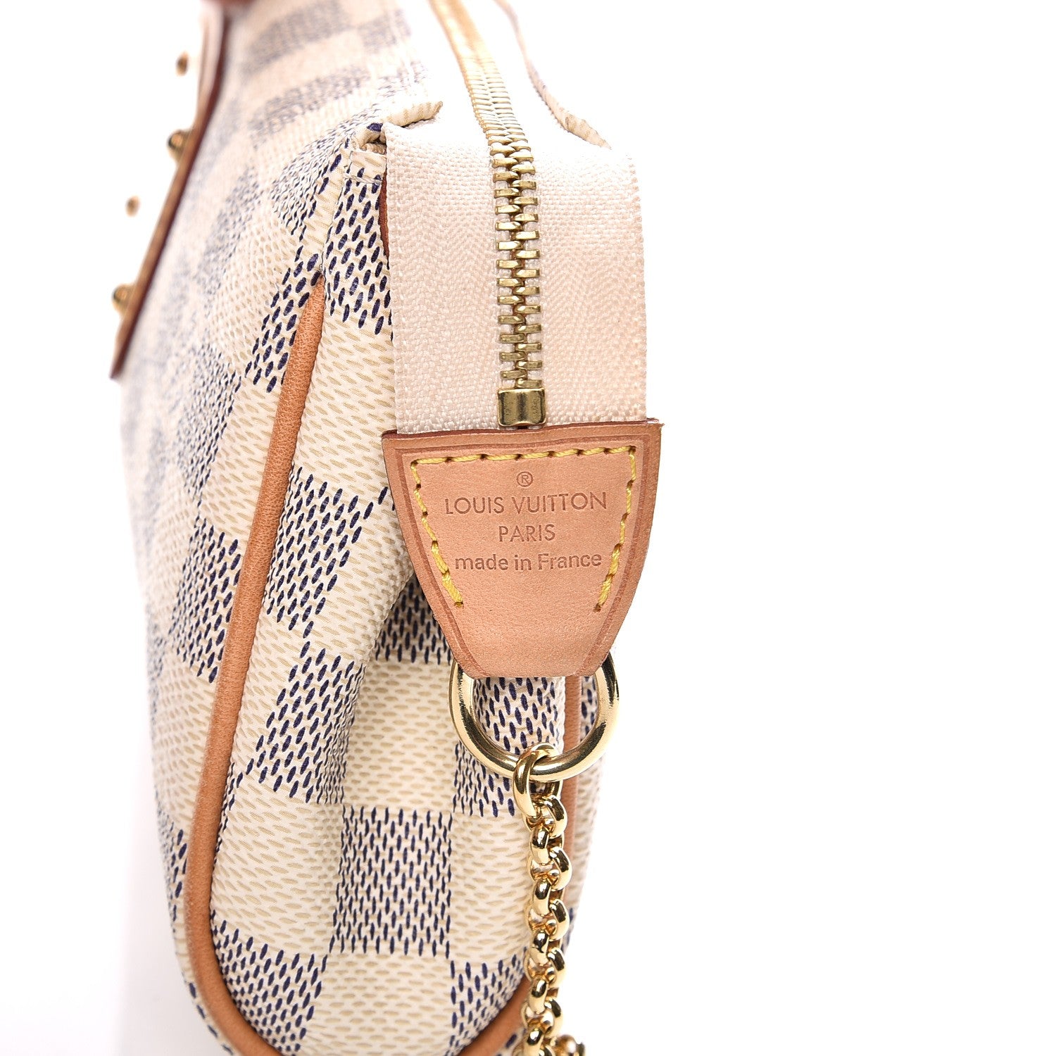 Louis Vuitton Damier Azur Eva Clutch 6 of 7