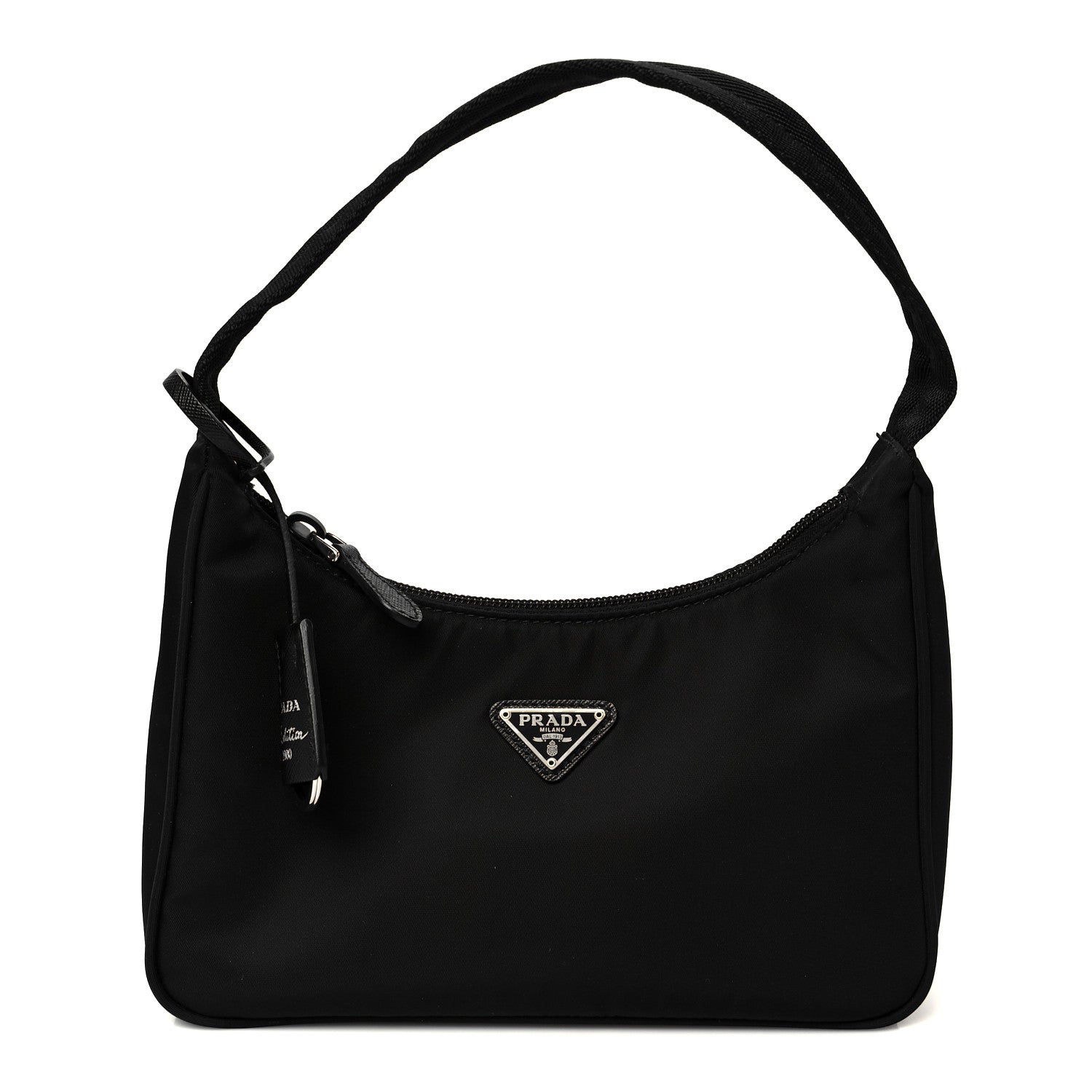 Prada Tessuto Nylon Mini Re-Edition 2000 Bag Black 1 of 12