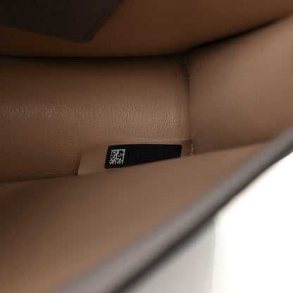 Chloe Grained Calfskin Alphabet Clutch Shoulder Bag Grey 7 of 11