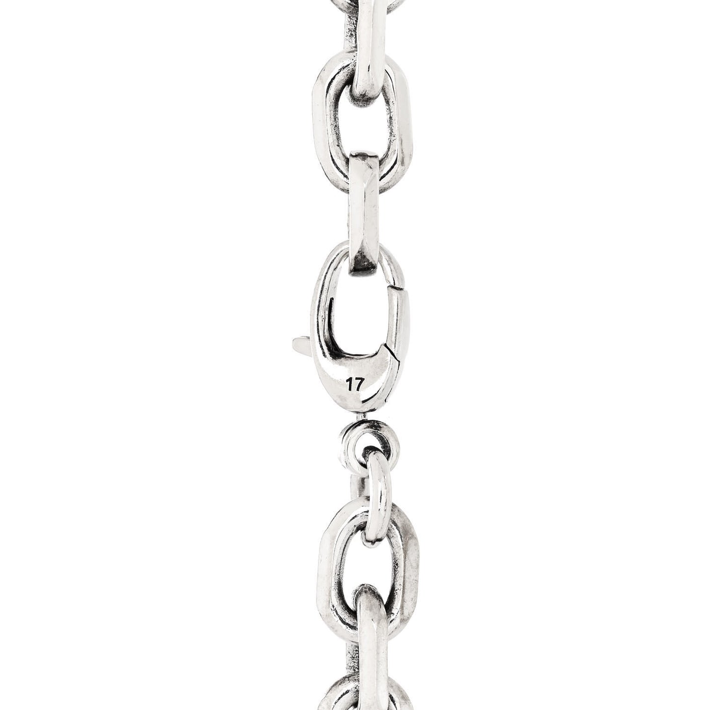 Sterling Silver Narrow Interlocking G Link Bracelet
