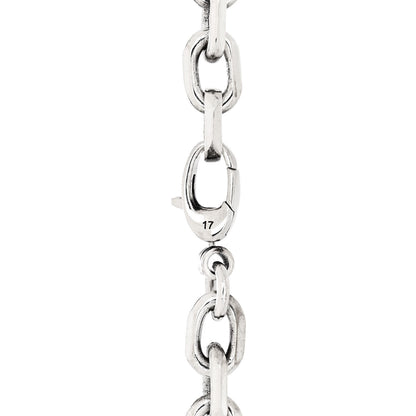 Gucci Sterling Silver Narrow Interlocking G Link Bracelet 4 of 6