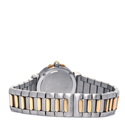 Tiffany Stainless Steel 18K Yellow Gold 26mm Intaglio Quartz Watch 3 of 4