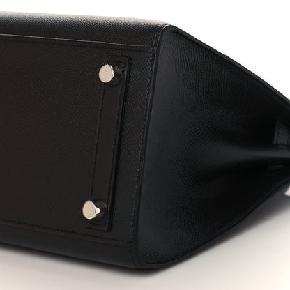 Hermes Epsom Birkin Sellier 25 Black 7 of 9