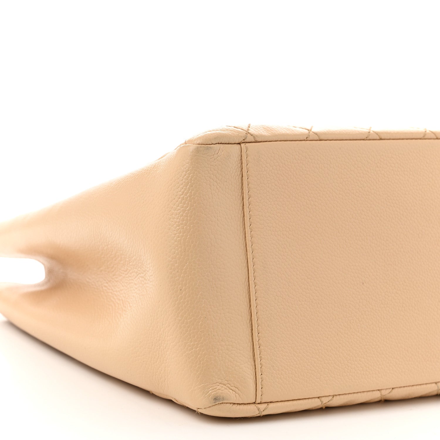 Chanel Caviar Quilted Grand Shopping Tote GST Beige Clair 10 of 13