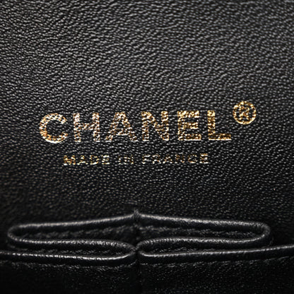 Chanel Metallic Calfskin Crocodile Embossed Crocodile Rectangular Small Flap Gold 6 of 11