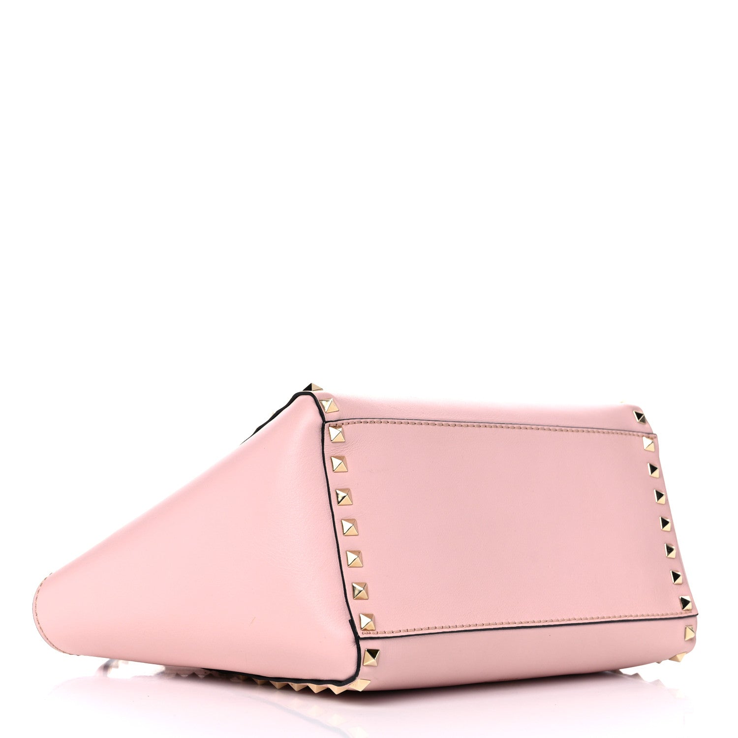 Valentino Garavani Vitello Small Rockstud Double Handle Tote Rose 4 of 24
