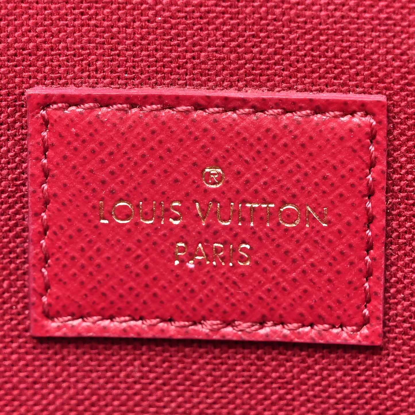 Monogram Pochette Felicie Chain Wallet Fuchsia