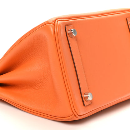 Hermes Swift Birkin 25 Orange 9 of 10