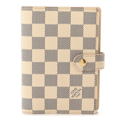Louis Vuitton Damier Azur Small Ring Agenda Cover 1 of 12