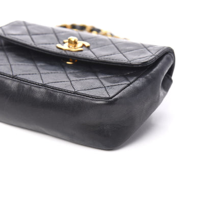 Chanel Lambskin Quilted Extra Mini Flap Black 10 of 11