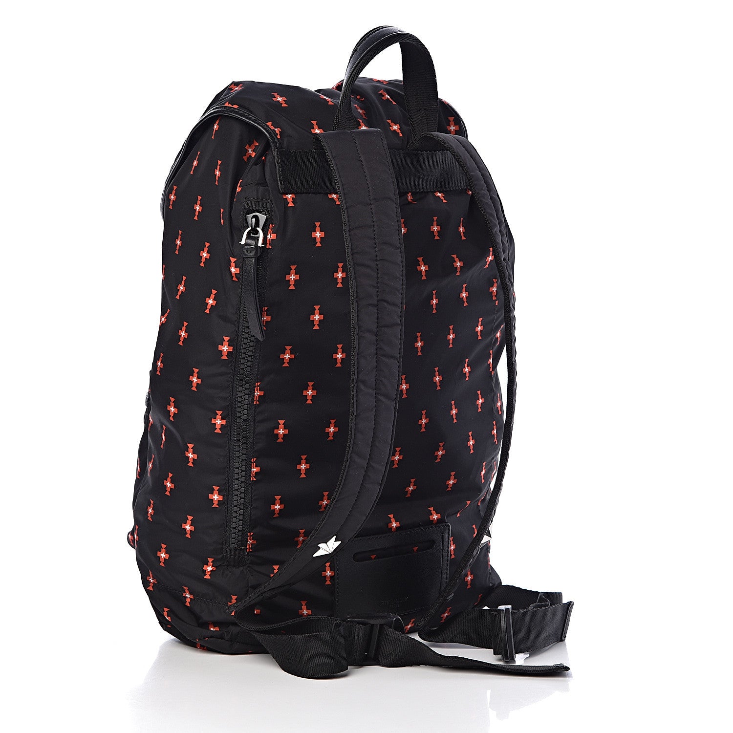Givenchy Nylon Totem Printed Backpack Black 3 of 9