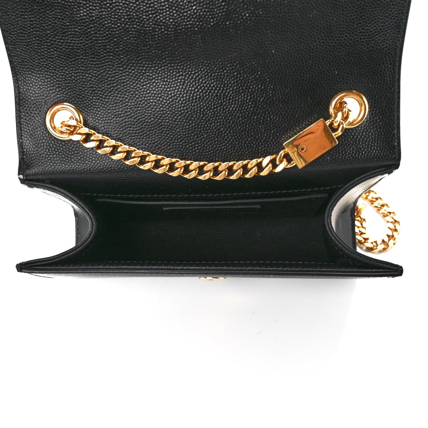 Grain De Poudre Small Monogram Kate Satchel Black