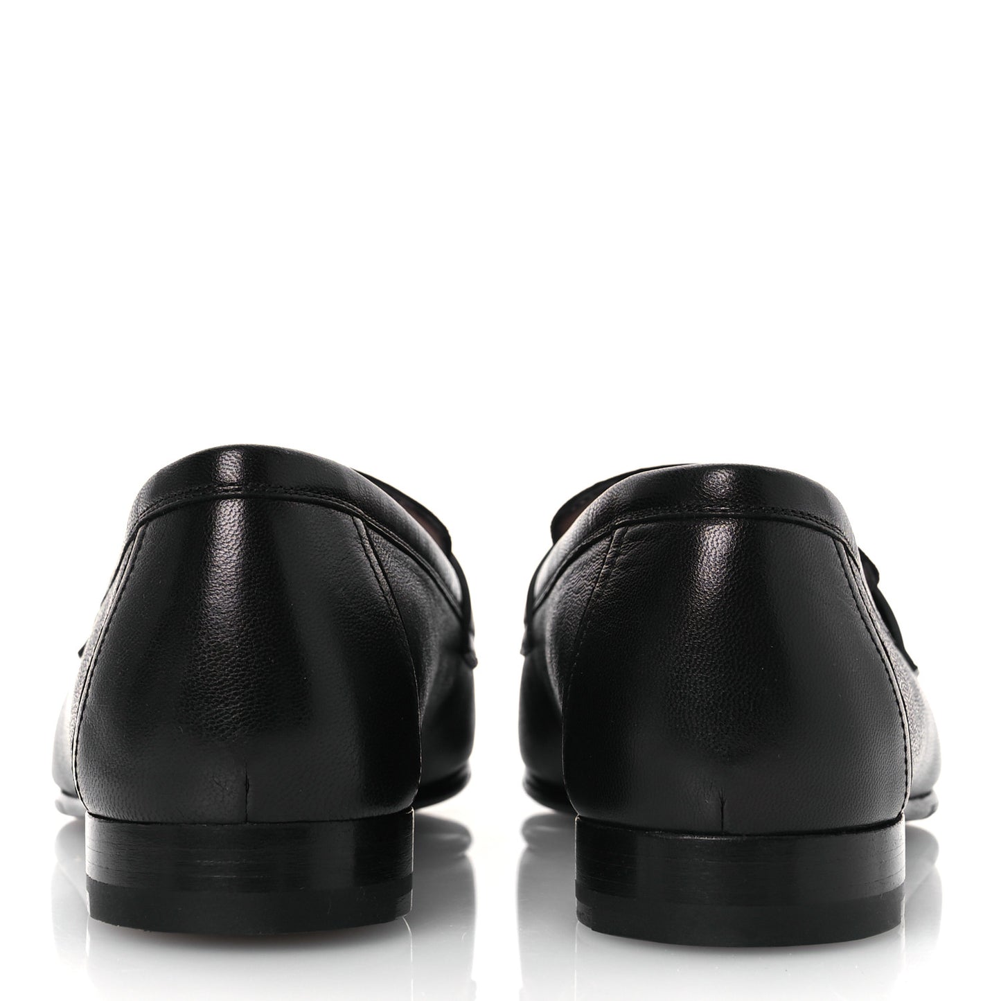 Goatskin Womens Paris Loafers 37 Black