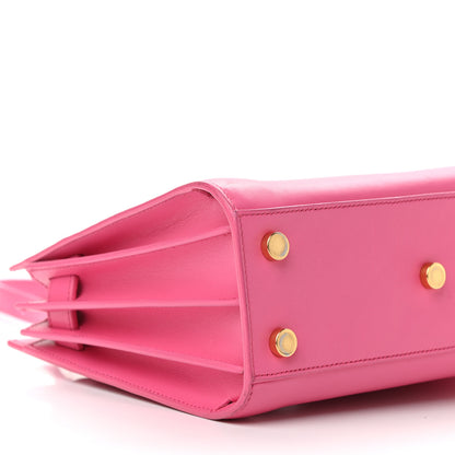 Saint Laurent Calfskin Nano Sac De Jour Lipstick Fuchsia 8 of 12