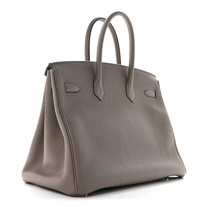Hermes Togo Birkin 35 Gris Asphalte 3 of 10