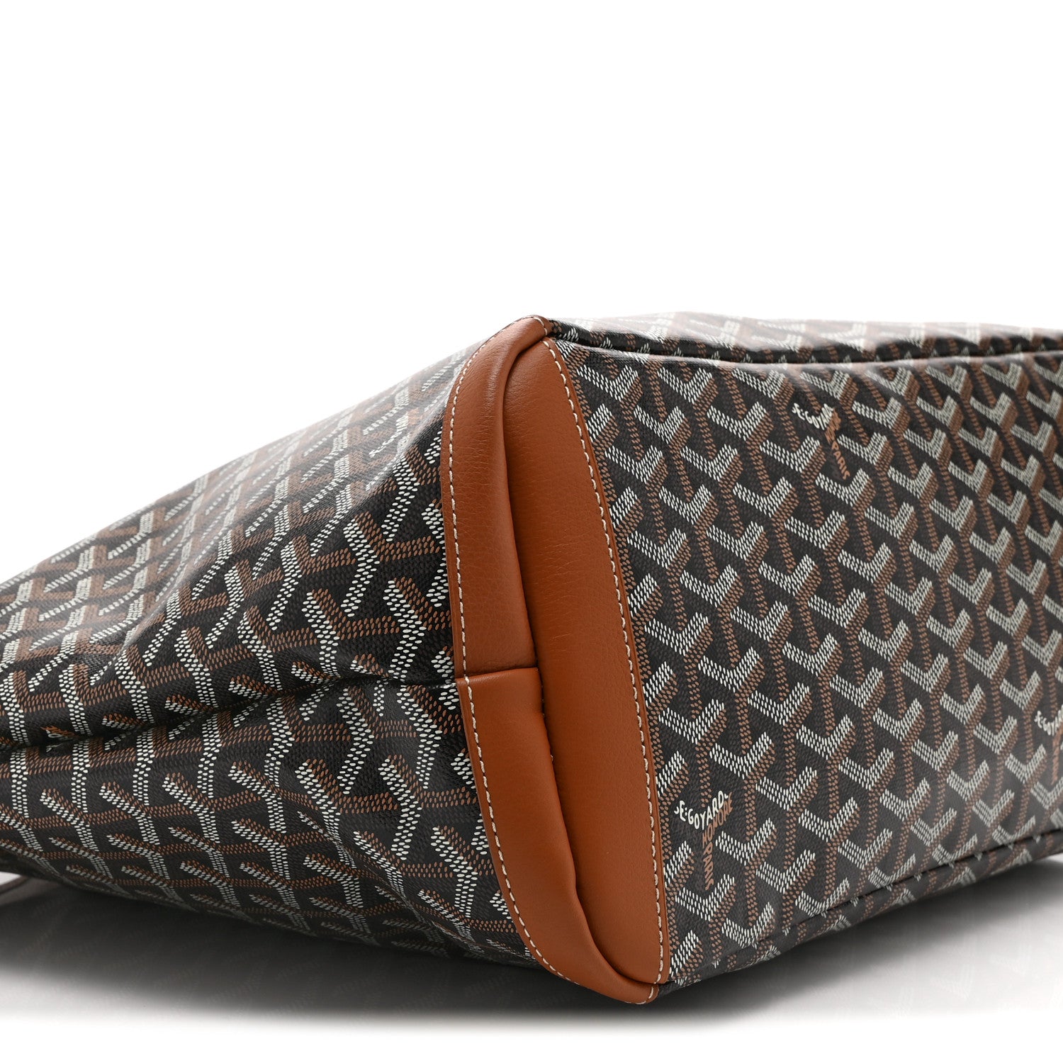 Goyard Goyardine Artois MM Black Gold 9 of 10