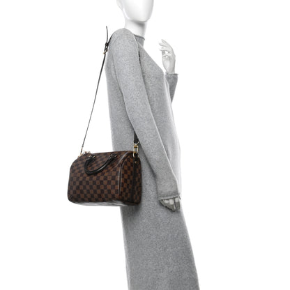 Louis Vuitton Damier Ebene Speedy Bandouliere 25 2 of 9