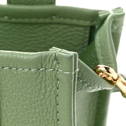 Marc Jacobs Grained Calfskin Small The Tote Bag Aspen Green 14 of 15