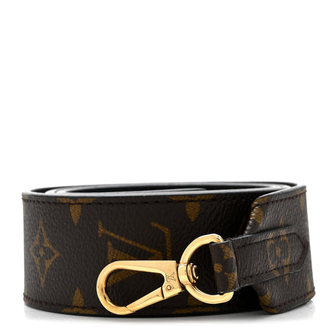 Monogram Bandouliere Shoulder Strap Black