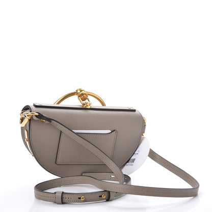 Chloe Calfskin Small Nile Bracelet Minaudiere Bag Motty Grey 3 of 6