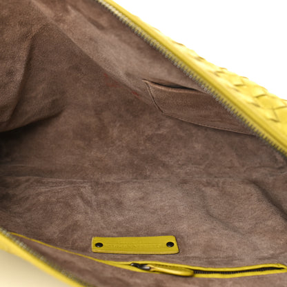 Bottega Veneta Nappa Intrecciato Large Nodini Crossbody Messenger Kiwi 5 of 10
