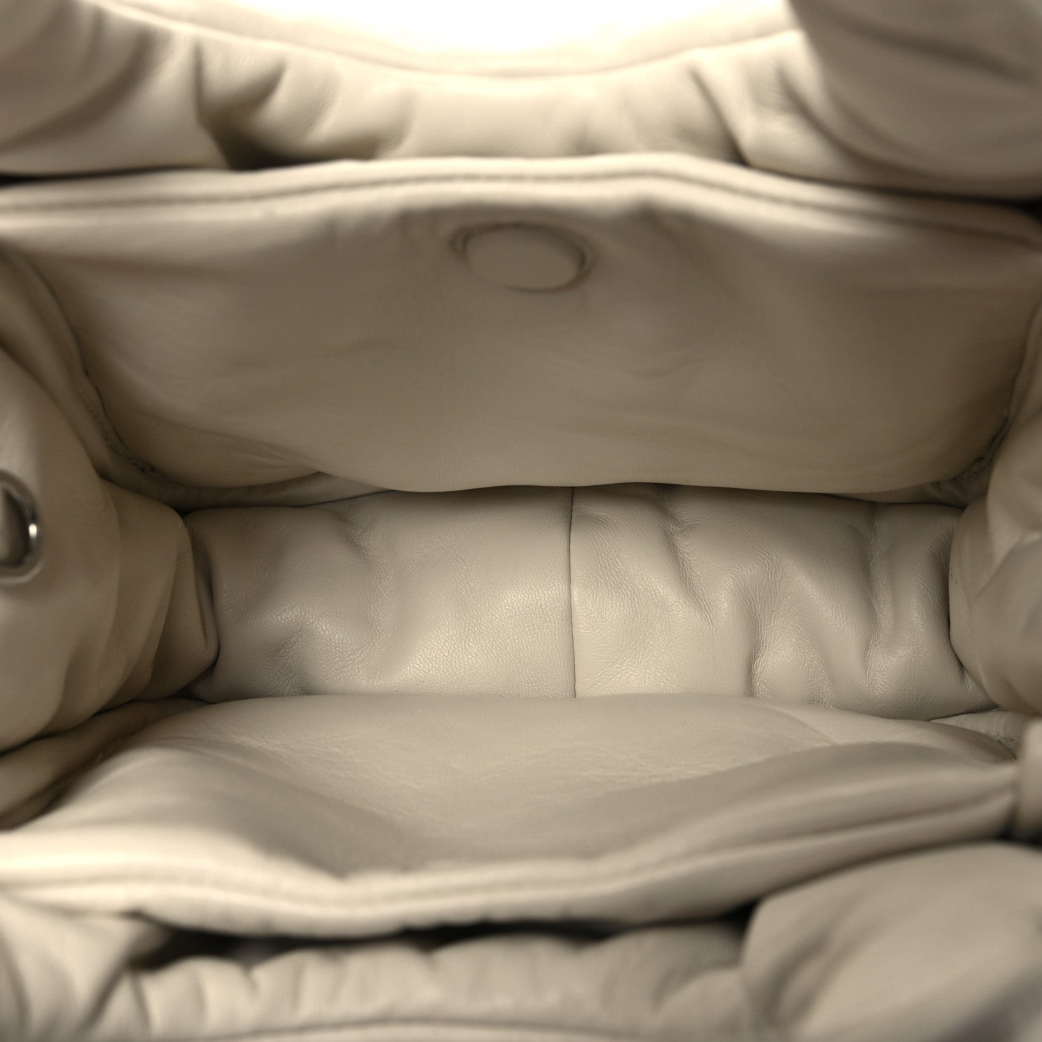 Prada Nappa Soft Padded Small Double Handled Shoulder Bag White 5 of 11