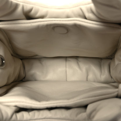 Prada Nappa Soft Padded Small Double Handled Shoulder Bag White 5 of 11