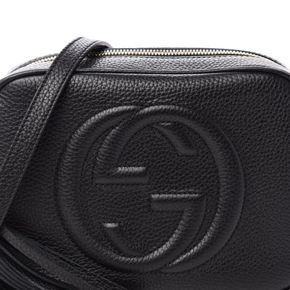 Gucci Pebbled Calfskin Small Soho Disco Bag Black 11 of 12