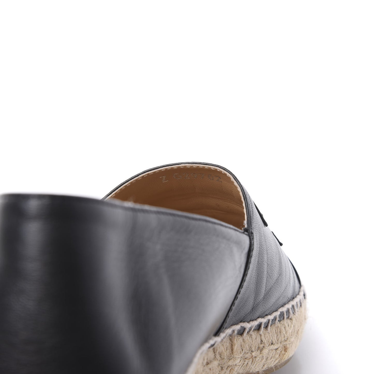Lambskin CC Espadrilles 41 Black