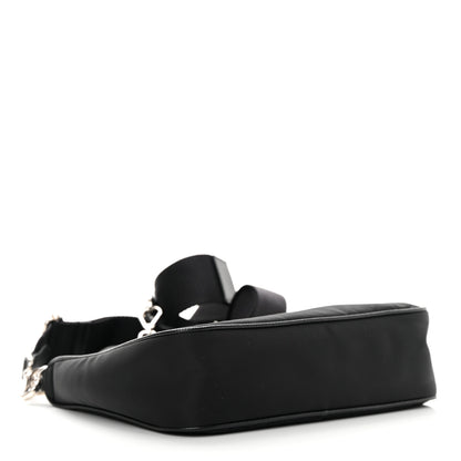 Prada Nylon Re-Edition 2005 Shoulder Bag Black 4 of 12