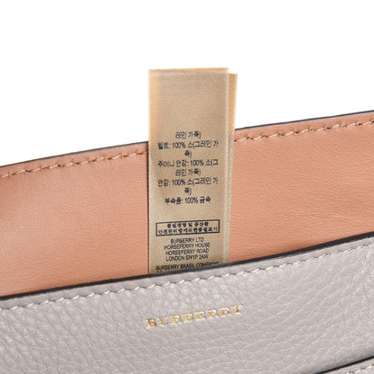 Burberry Soft Grain Calfskin Medium Belt Bag Mineral Grey 9 of 11