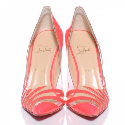 Christian Louboutin Patent Pivichic Rose 100 Pumps Heels 39.5 3 of 7