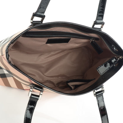 Burberry Nova Check Medium Tote Black 5 of 8