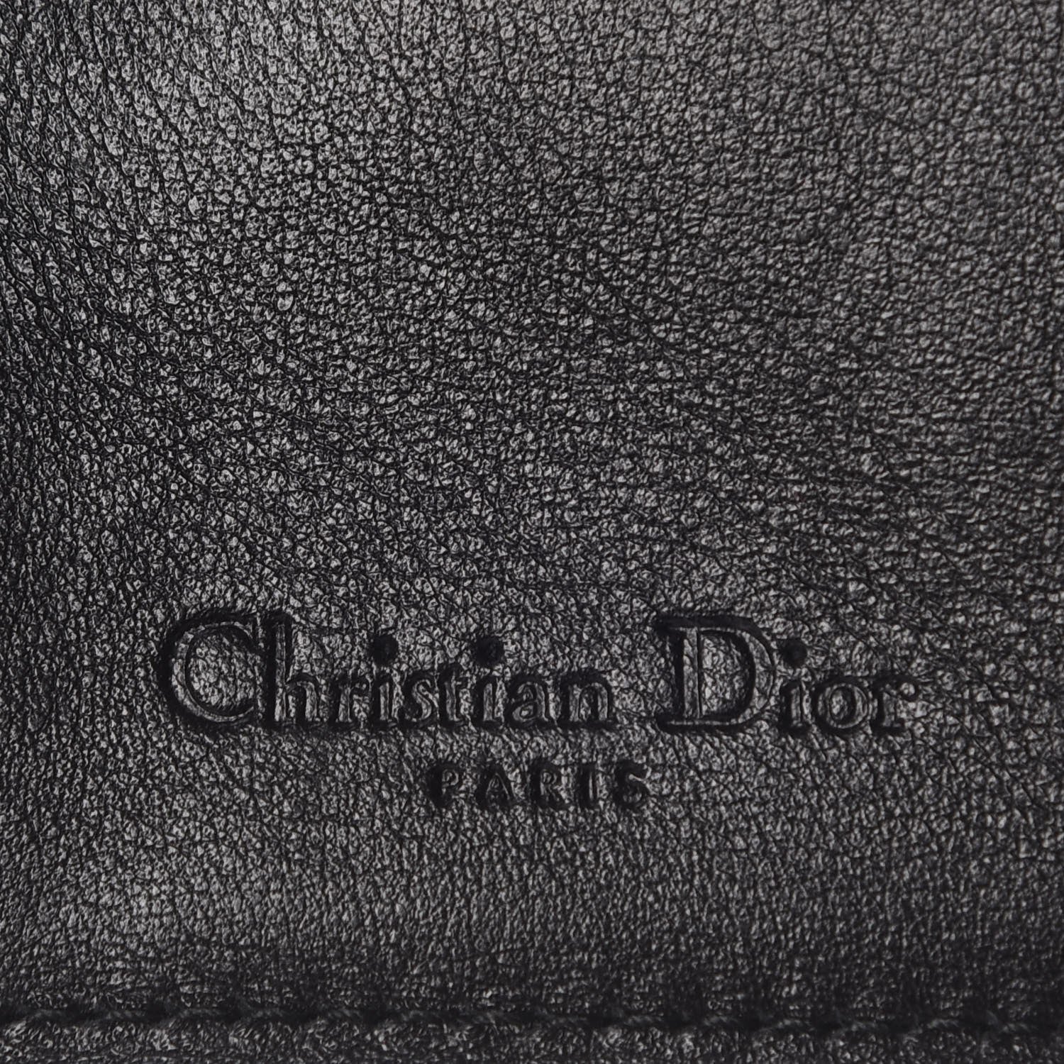 Christian Dior Patent Ultimate Compact Wallet Black 8 of 9