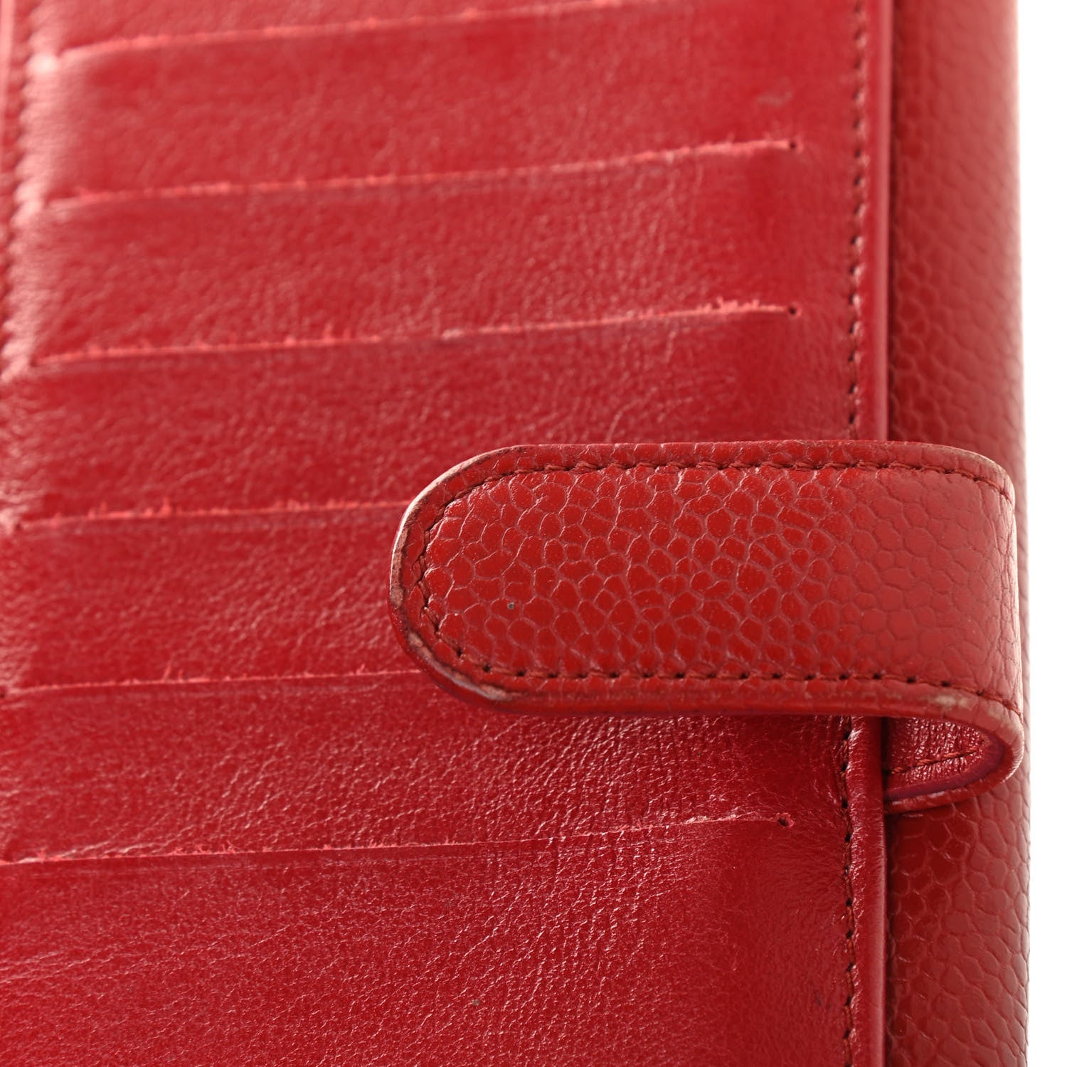 Chanel Caviar Timeless CC Large Flap Wallet Red 16 of 18
