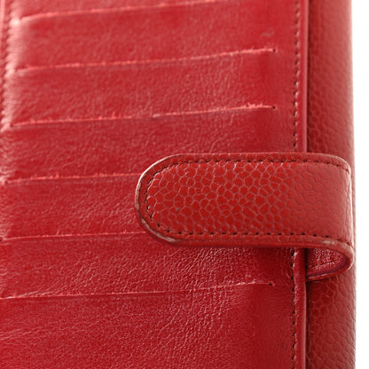 Chanel Caviar Timeless CC Large Flap Wallet Red 16 of 18