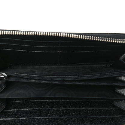 Gucci Econyl Nylon Monogram Off The Grid Zip Around Wallet Black 5 of 8
