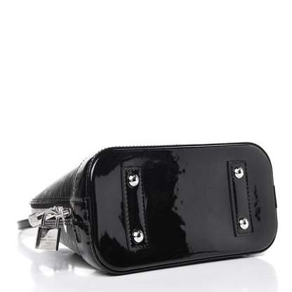 Louis Vuitton Epi Electric Alma BB Black 5 of 9