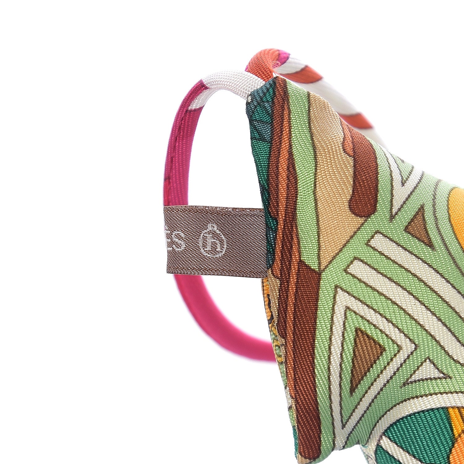 Hermes Silk Petit H Tree Ornament Charm 3 of 4
