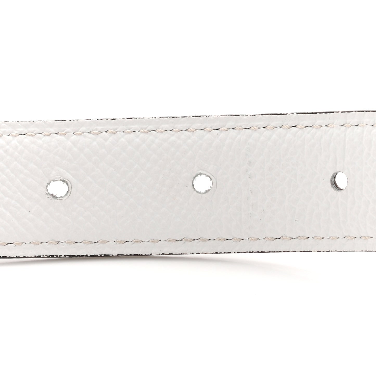 Epsom Swift 24mm Belt Strap  85 34 White Etoupe