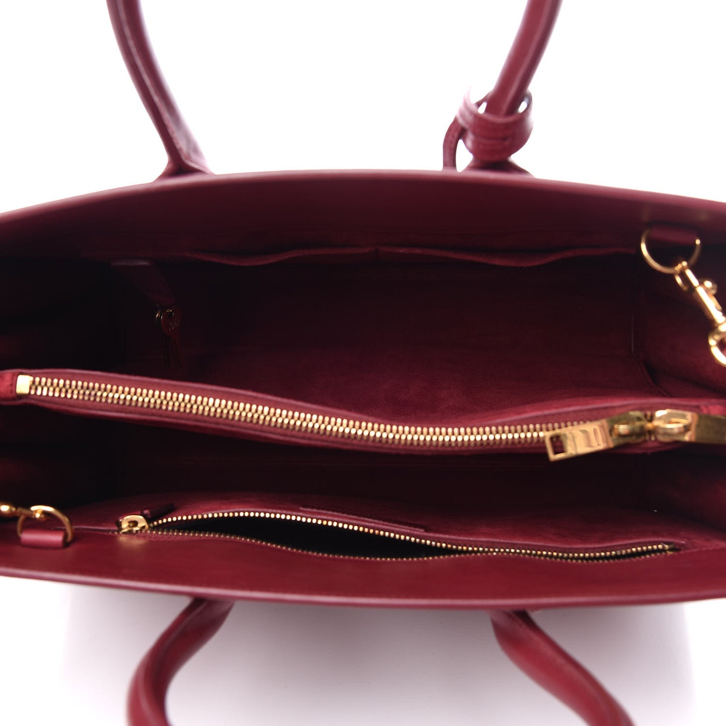 Calfskin Small Sac De Jour Oxblood
