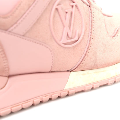 Louis Vuitton Suede Calfskin Run Away Sneakers 38.5 Pink 11 of 12