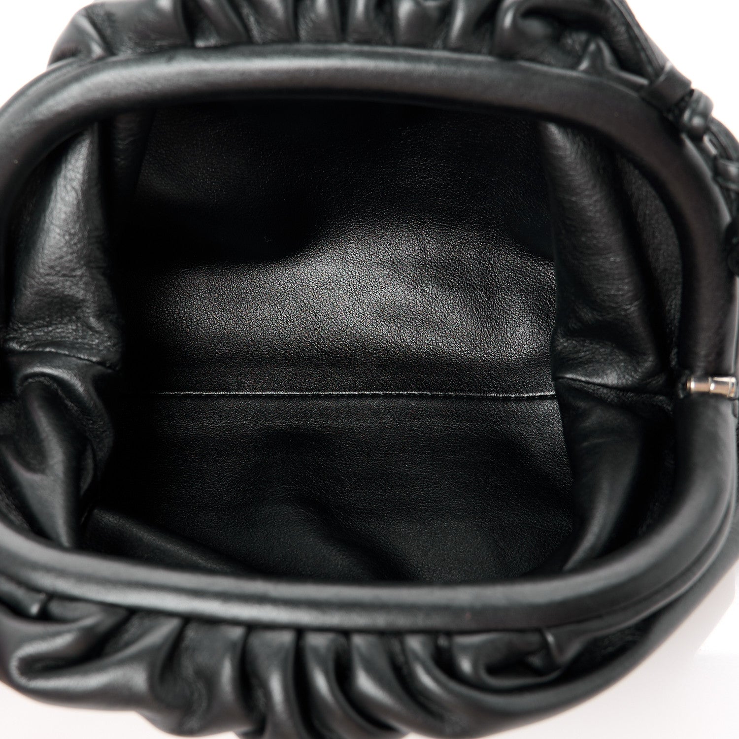 Bottega Veneta Butter Calfskin The Mini Pouch Black 6 of 12