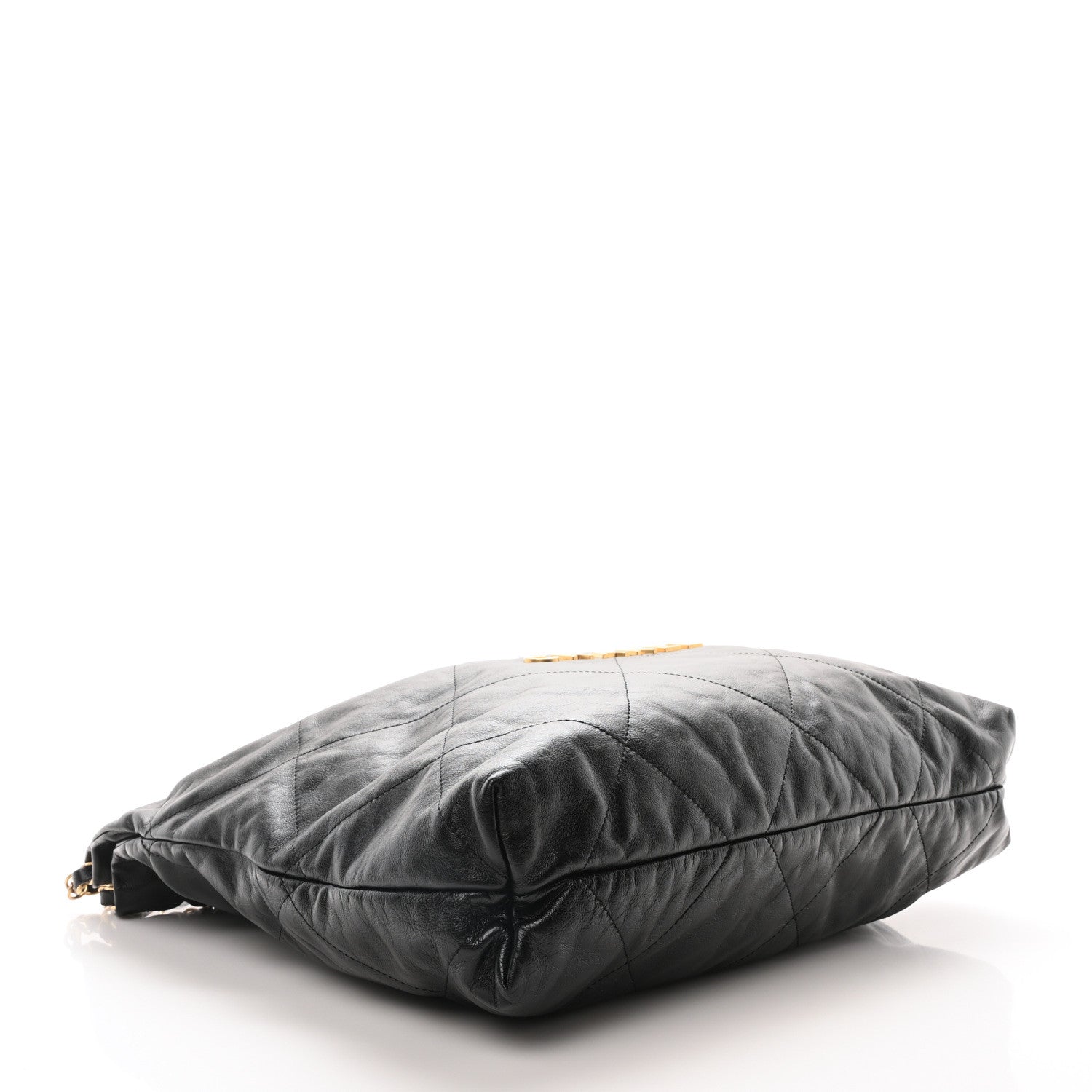 Chanel Shiny Calfskin Quilted Chanel 22 Black 5 of 11